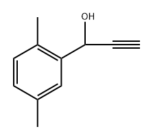 1-(2,5-Dimethylphenyl)prop-2-yn-1-ol Structure