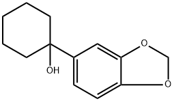 1-(benzo[d][1,3]dioxol-5-yl)cyclohexanol Structure