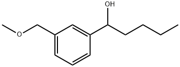 α-Butyl-3-(methoxymethyl)benzenemethanol Structure