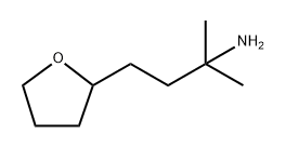 2-Furanpropanamine, tetrahydro-α,α-dimethyl- Structure