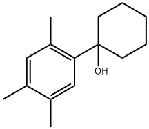 1-(2,4,5-trimethylphenyl)cyclohexanol Structure