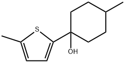 4-methyl-1-(5-methylthiophen-2-yl)cyclohexanol 구조식 이미지