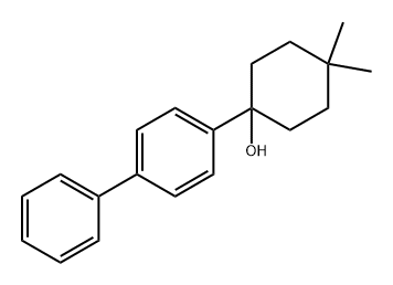 1-([1,1'-biphenyl]-4-yl)-4,4-dimethylcyclohexanol Structure