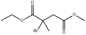 Butanedioic acid, 2-bromo-2-methyl-, 1-ethyl 4-methyl ester, radical ion(1+) (9CI) Structure