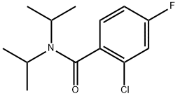 2-Chloro-4-fluoro-N,N-bis(1-methylethyl)benzamide Structure