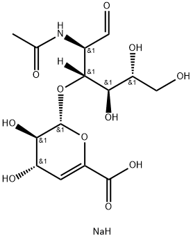 ALPHA-DELTA-UA-[1->3]-GLCNAC SODIUM SALT Structure