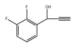 1-(2,3-Difluorophenyl)prop-2-yn-1-ol Structure