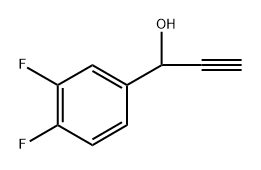 1-(3,4-Difluorophenyl)prop-2-yn-1-ol Structure