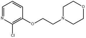 4-(2-((2-chloropyridin-3-yl)oxy)ethyl)morpholine Structure