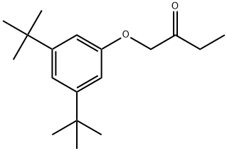 1-[3,5-Bis(1,1-dimethylethyl)phenoxy]-2-butanone Structure