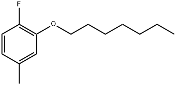 1-Fluoro-2-(heptyloxy)-4-methylbenzene Structure