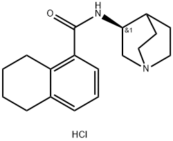 (S)-N-(quinuclidin-3-yl)-5,6,7,8-tetrahydronaphthalene-1-carboxamide Structure