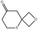 2-Oxa-5-thiaspiro[3.5]nonan-8-one 구조식 이미지