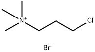 1-Propanaminium, 3-chloro-N,N,N-trimethyl-, bromide (1:1) Structure