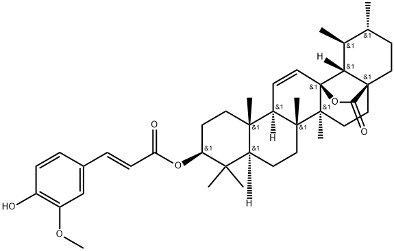 Tereticornate A 구조식 이미지