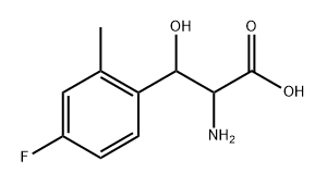 Phenylalanine, 4-fluoro-β-hydroxy-2-methyl- 구조식 이미지
