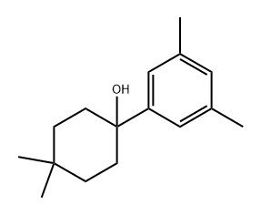1-(3,5-dimethylphenyl)-4,4-dimethylcyclohexanol Structure