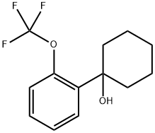 1-(2-(trifluoromethoxy)phenyl)cyclohexanol Structure