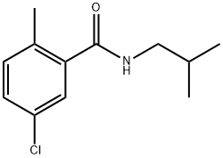 5-Chloro-2-methyl-N-(2-methylpropyl)benzamide Structure
