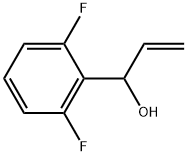 α-Ethenyl-2,6-difluorobenzenemethanol Structure