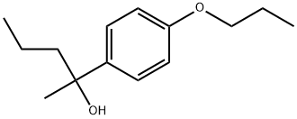 α-Methyl-4-propoxy-α-propylbenzenemethanol Structure