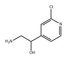 2-amino-1-(2-chloropyridin-4-yl)ethan-1-ol Structure