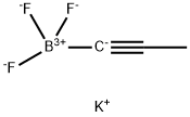 Potassium propynyltrifluoroborate 구조식 이미지