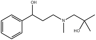 Benzenemethanol, α-[2-[(2-hydroxy-2-methylpropyl)methylamino]ethyl]- Structure