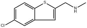 5-Chloro-N-methylbenzo[b]thiophene-2-methanamine Structure