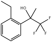 2-(2-ethylphenyl)-1,1,1-trifluoropropan-2-ol Structure