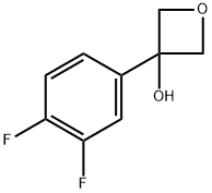 3-(3,4-difluorophenyl)oxetan-3-ol Structure