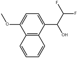 α-(Difluoromethyl)-4-methoxy-1-naphthalenemethanol Structure