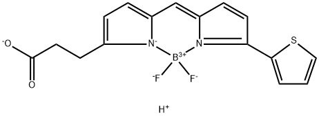 BDP 558/568 carboxylic acid 구조식 이미지
