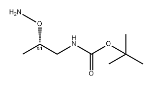 (S)-2-aminoxy-1-t-butoxycarbonylamino-propane Structure