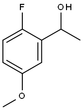 1-(2-Fluoro-5-methoxyphenyl)ethanol Structure