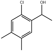 1-(2-Chloro-4,5-dimethylphenyl)ethanol Structure