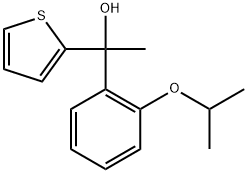 1-(2-isopropoxyphenyl)-1-(thiophen-2-yl)ethanol Structure