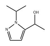 1-(1-Isopropyl-1H-pyrazol-5-yl)ethanol Structure