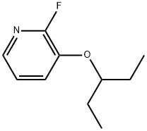 3-(1-Ethylpropoxy)-2-fluoropyridine Structure