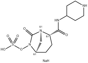 Relebactam sodium Structure