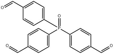 Benzaldehyde, 4,4',4''-phosphinylidynetris- Structure