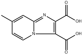 7-methylimidazo[1,2-a]pyridine-2,3-dicarboxylic acid Structure