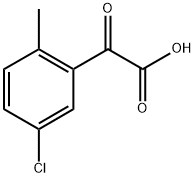 2-(5-chloro-2-methylphenyl)-2-oxoacetic acid Structure