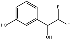 α-(Difluoromethyl)-3-hydroxybenzenemethanol Structure