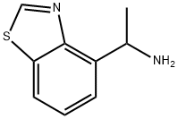 1-(benzo[d]thiazol-4-yl)ethan-1-amine Structure