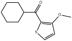 Cyclohexyl(3-methoxy-2-thienyl)methanone Structure