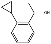 2-Cyclopropyl-α-methylbenzenemethanol Structure