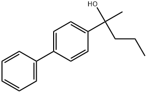 α-Methyl-α-propyl[1,1'-biphenyl]-4-methanol 구조식 이미지
