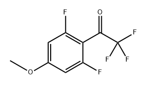 1-(2,6-Difluoro-4-methoxyphenyl)-2,2,2-trifluoroethanone Structure