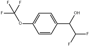 α-(Difluoromethyl)-4-(trifluoromethoxy)benzenemethanol Structure